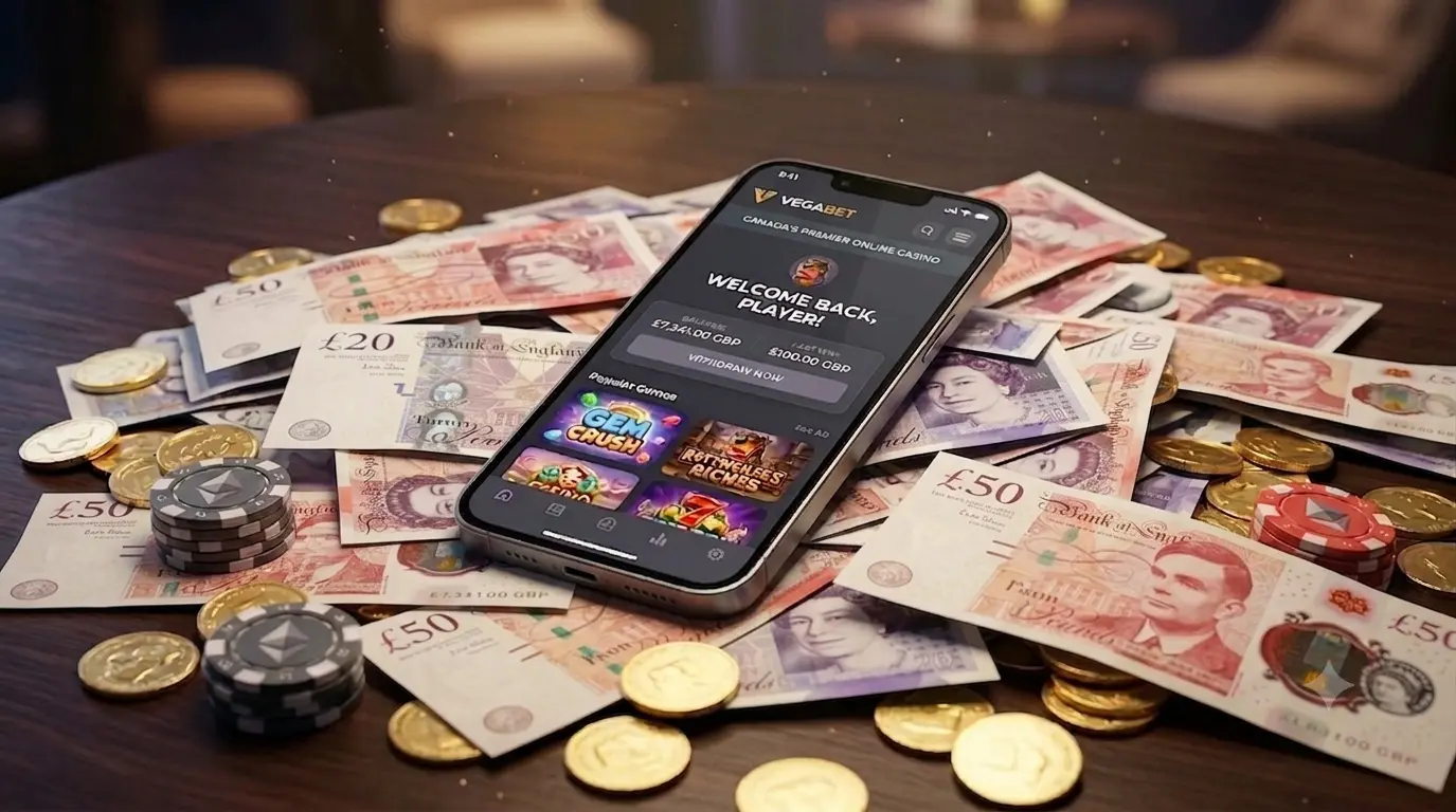 Vegabet mobile app for Android and iOS